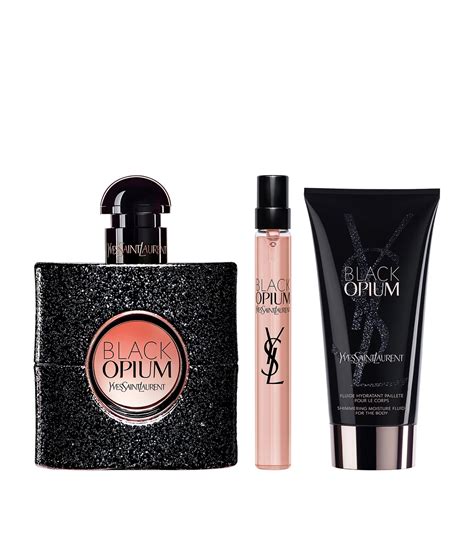 black opiume parfum femme gift set